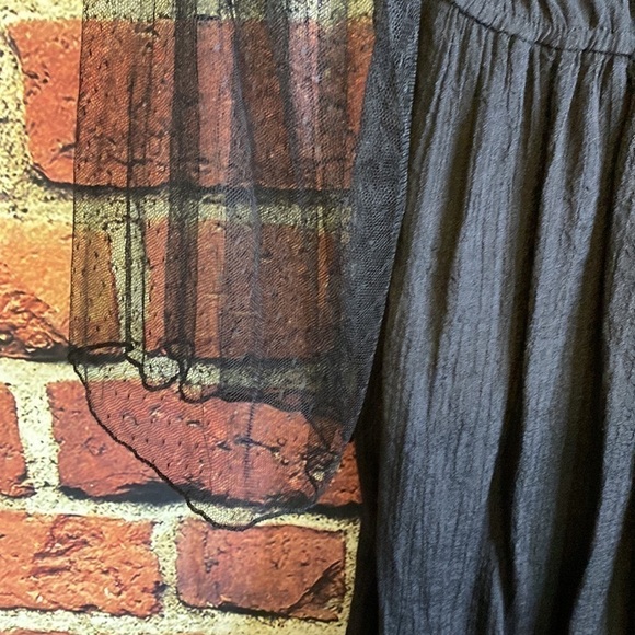 Rebellion Black Embroidered Sequins Top Size S - Picture 11 of 14